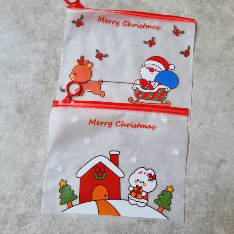 

Pouch Natal / Kado Natal Kantong Serbaguna / Christmas Bag