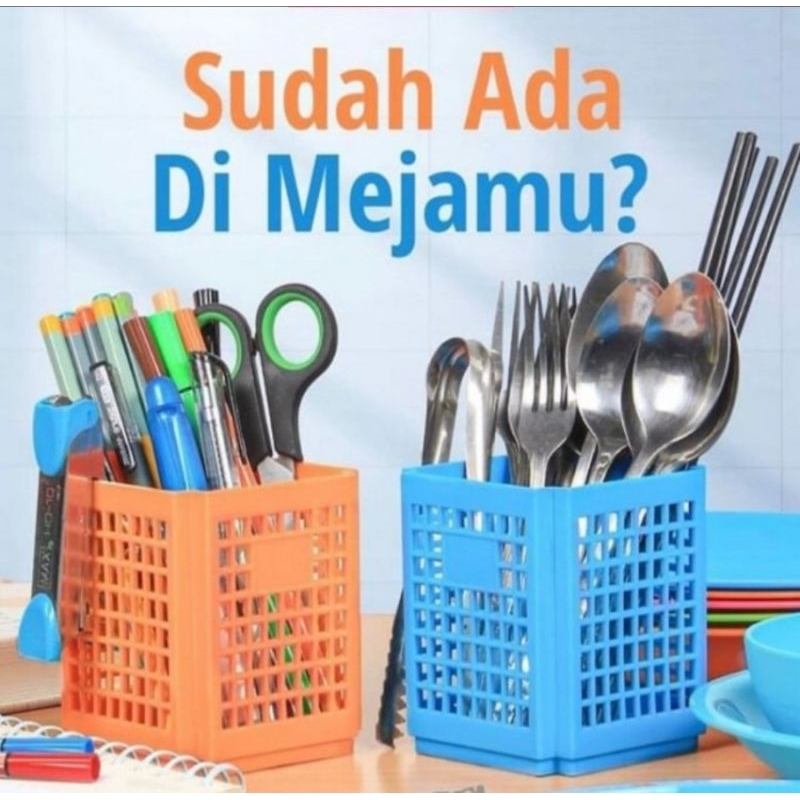 

TEMPAT PENSIL SEGI/TEMPAT PULPEN PLASTIK SEGI VIVID BOX LION STAR T-19