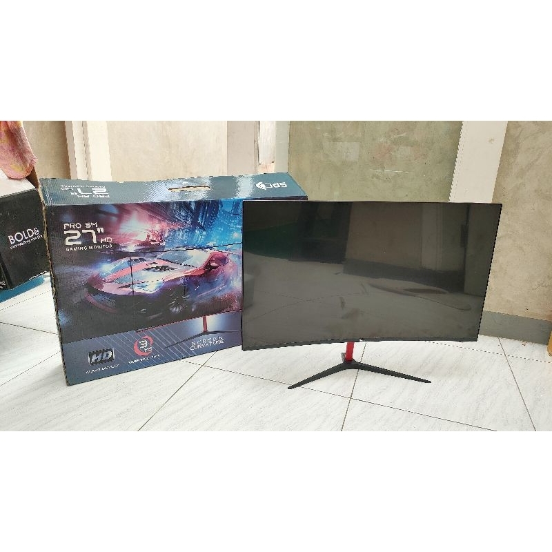 Monitor SPC Pro SM 27in 75Hz Curve Edition