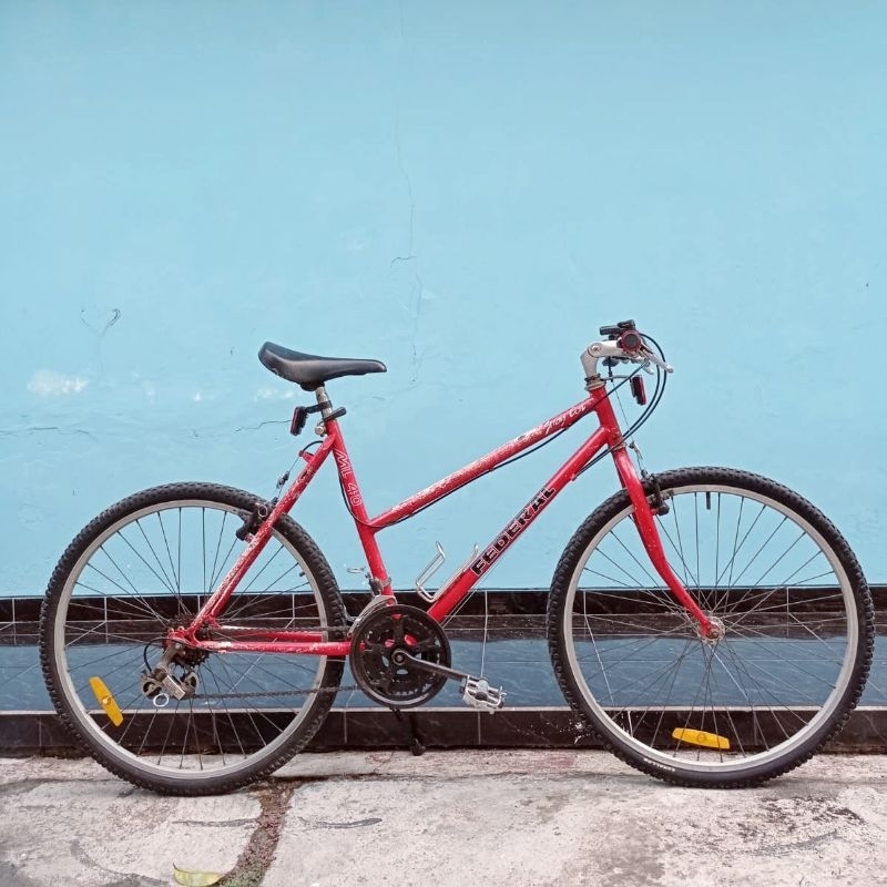 sepeda vintage mtb federal Stray cat lady commuter bike lady bekas