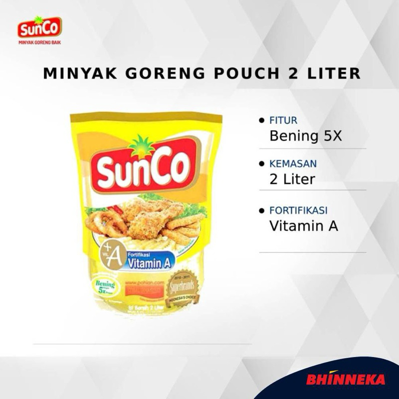 

Minyak Goreng Sunco 2Liter