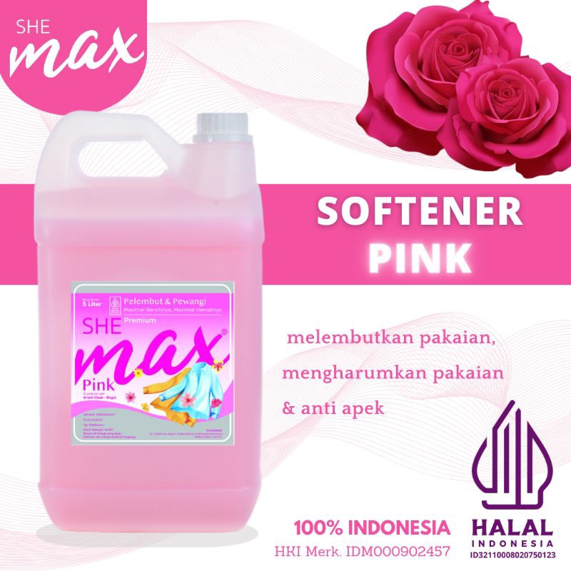 PELEMBUT & PEWANGI PAKAIAN 5 LITER