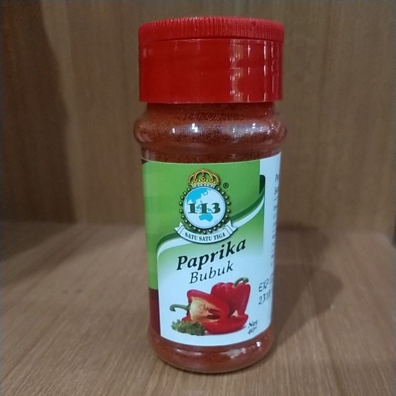 

PAPRIKA BUBUK 40 GRAM BRAND 113