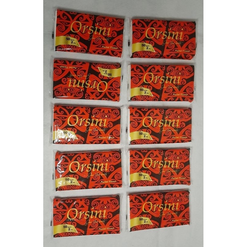 [ Grosir ] Orsini Facial Tissue Travel Pack Orsini Tisu