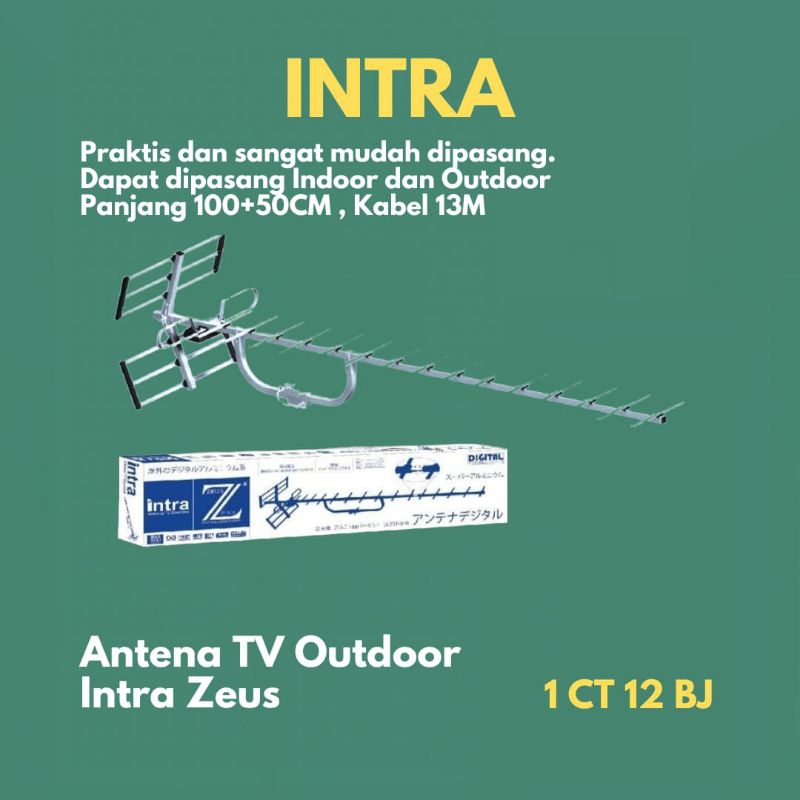 Antena TV Outdoor Intra Zeus
