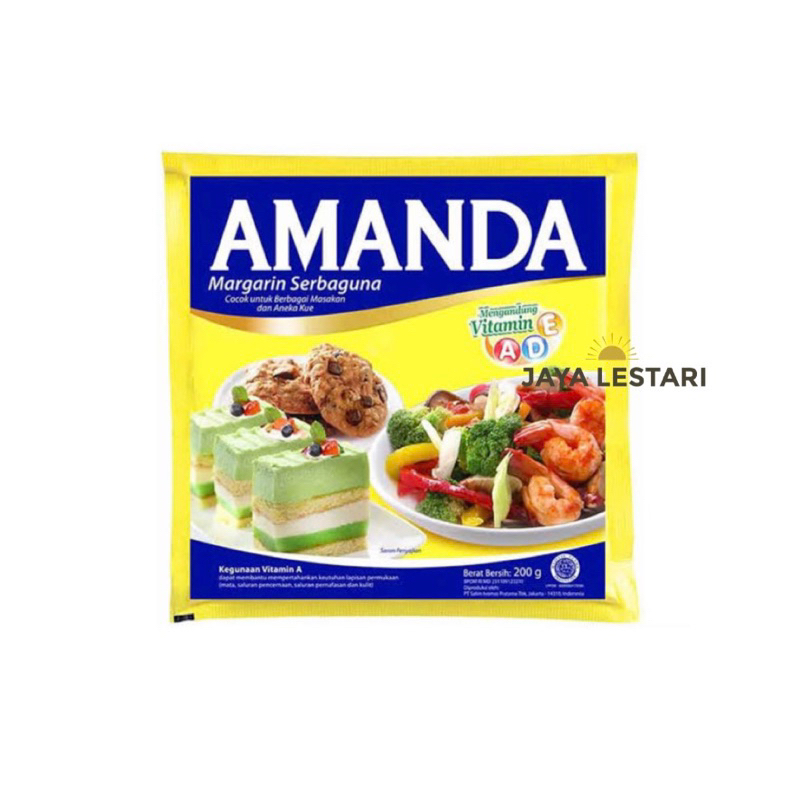 

Amanda Margarine Serbaguna (200g)