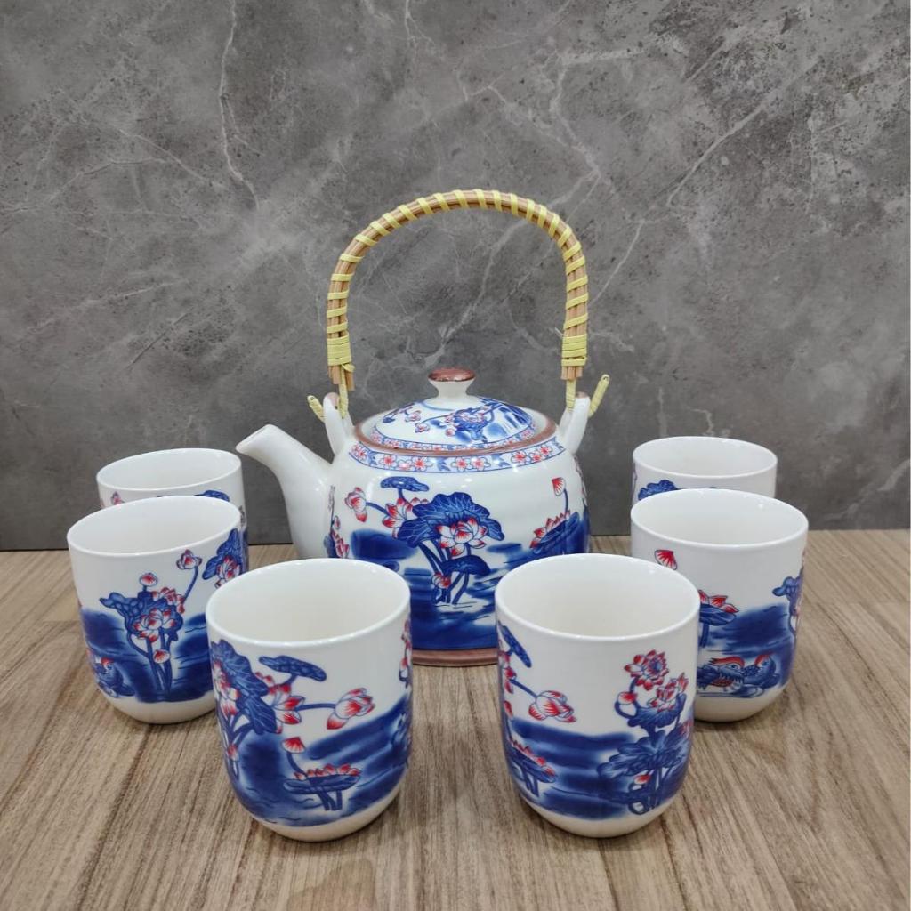 Tea Set Keramik Jepang Capodimonte