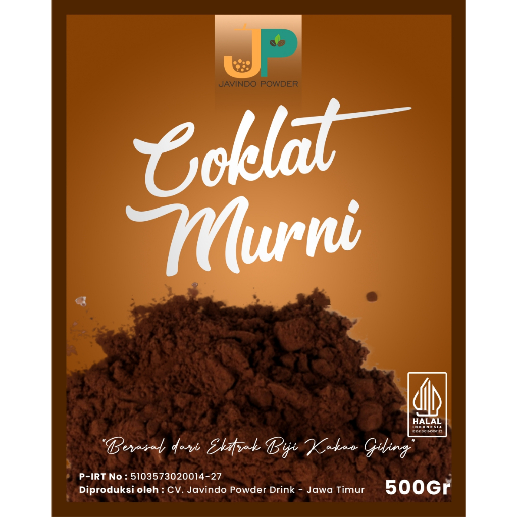 

Bubuk Minuman Coklat Murni / Pure Chocolate / Choco Dalgona 500 Gram