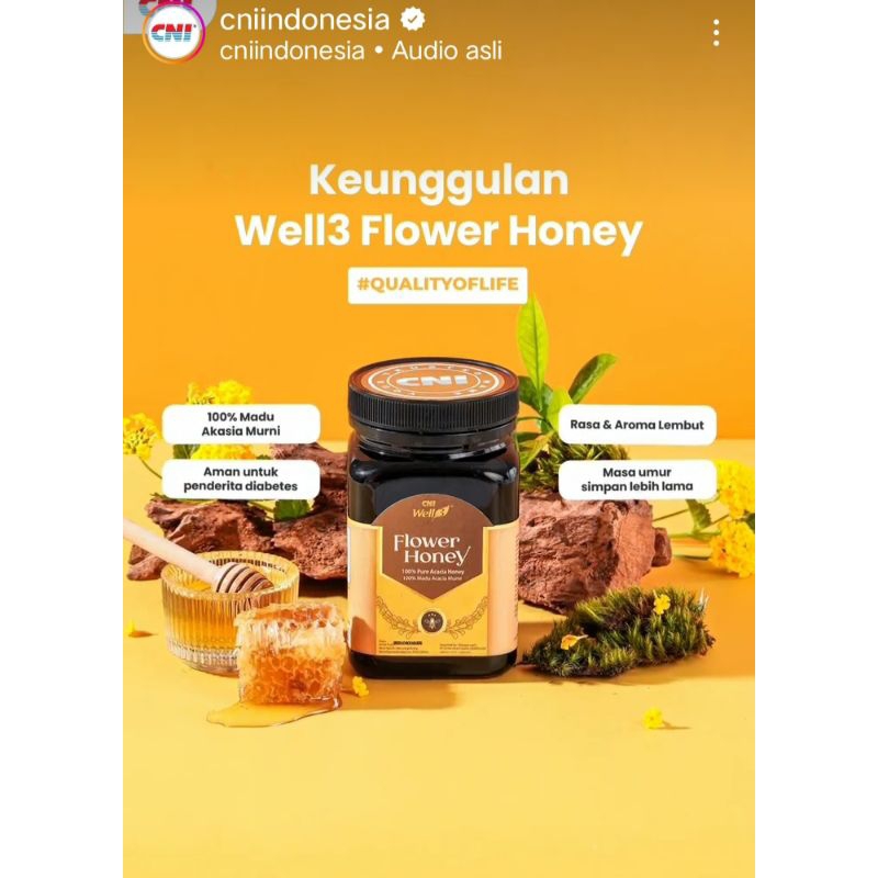 

Madu Akasia CNI 100% murni.aman untuk penderita gula darah tinggi fluktosa dan rendah glukosah