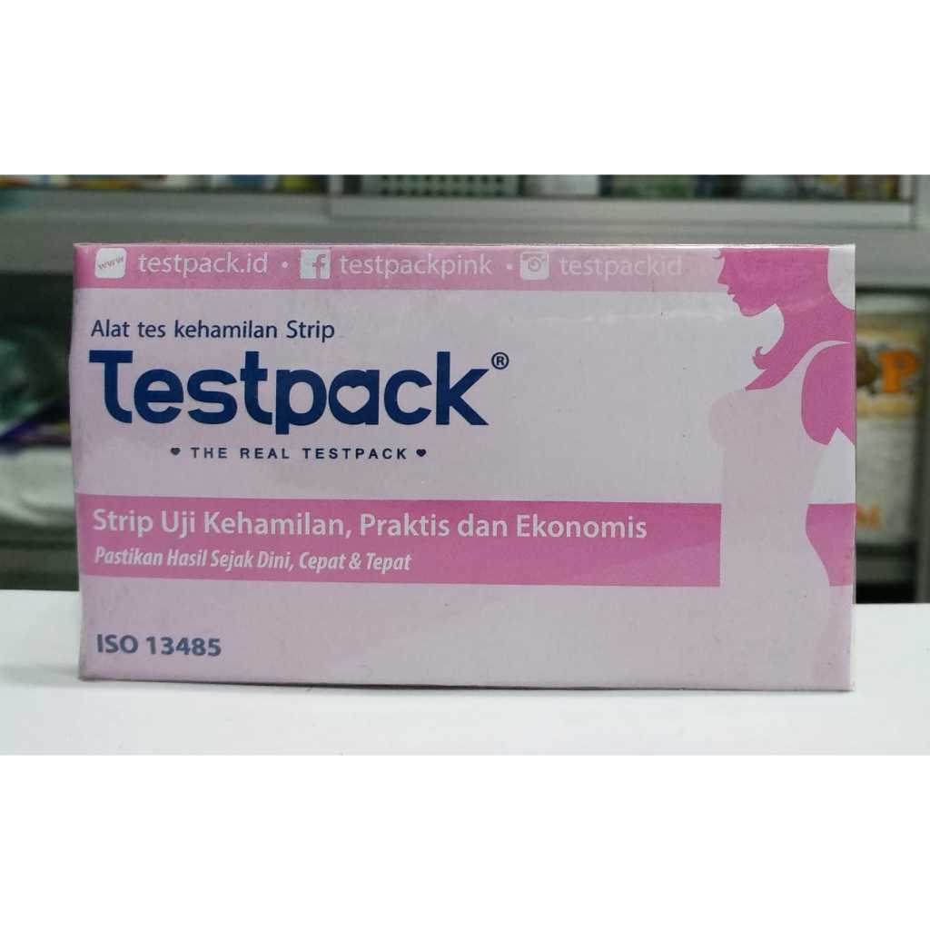 [𝐏𝐑𝐈𝐕𝐀𝐒𝐈 𝐀𝐌𝐀𝐍] Test Pack The Real Test Pack 1 STRIP - Tes Kehamilan
