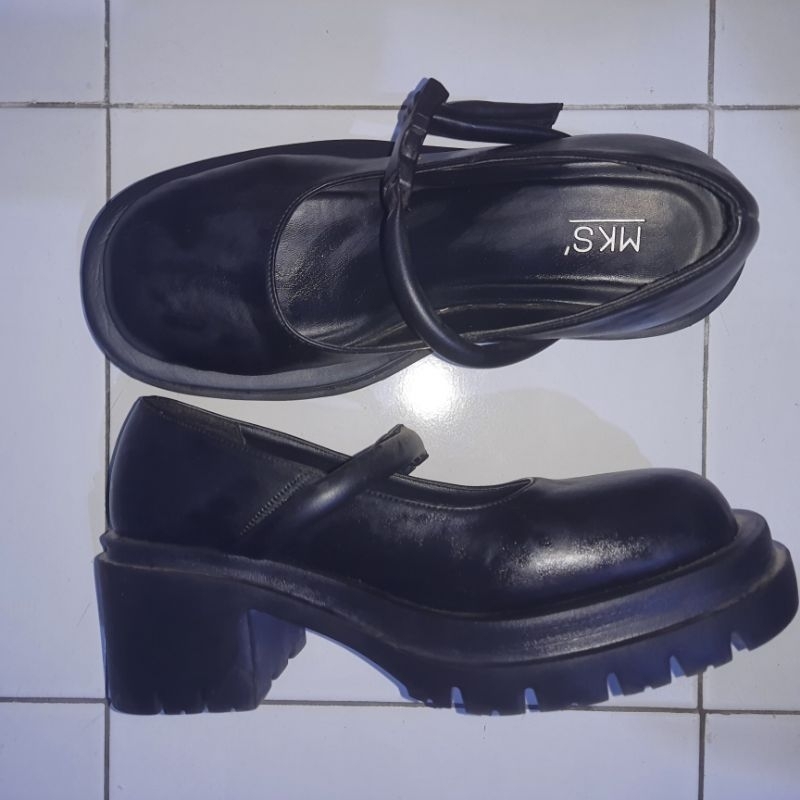 sepatu MKS platform shoes preloved good condition