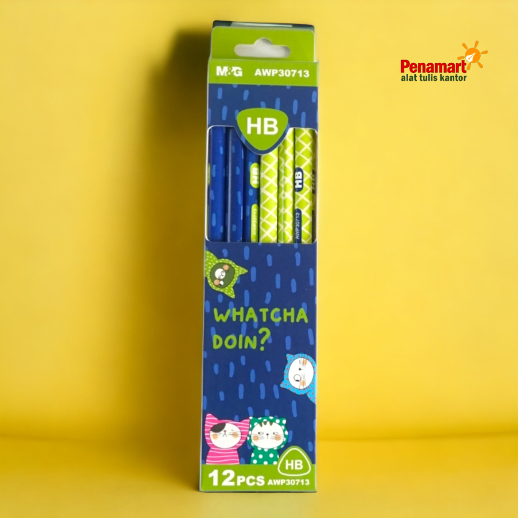 

Pensil HB AWP30713 isi 12 pcs M&G So Many Cats (MG701)