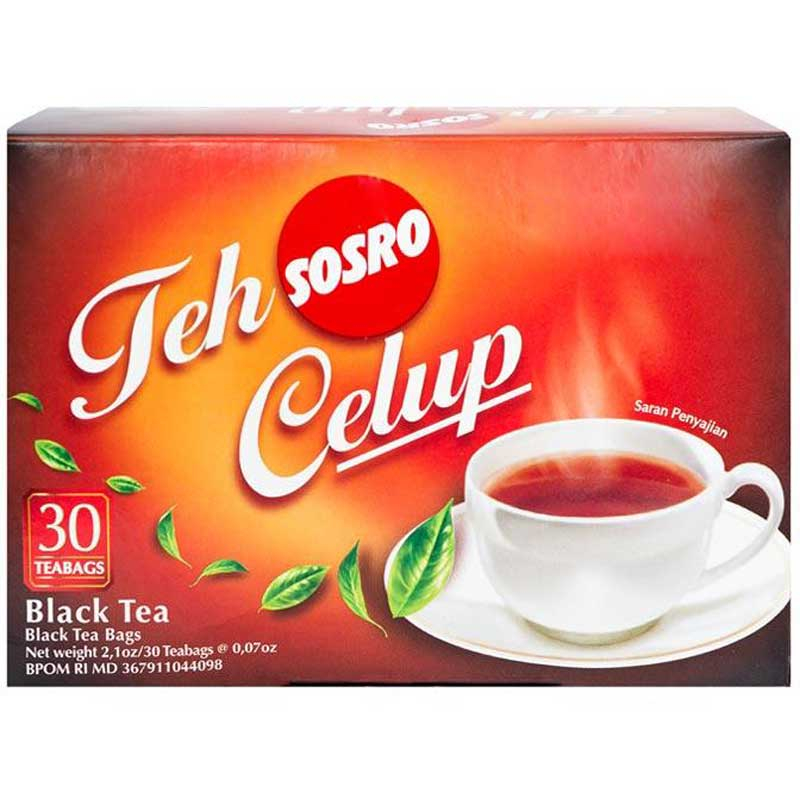 

SOSRO Teh Celup Hitam 30 Kantung Celup