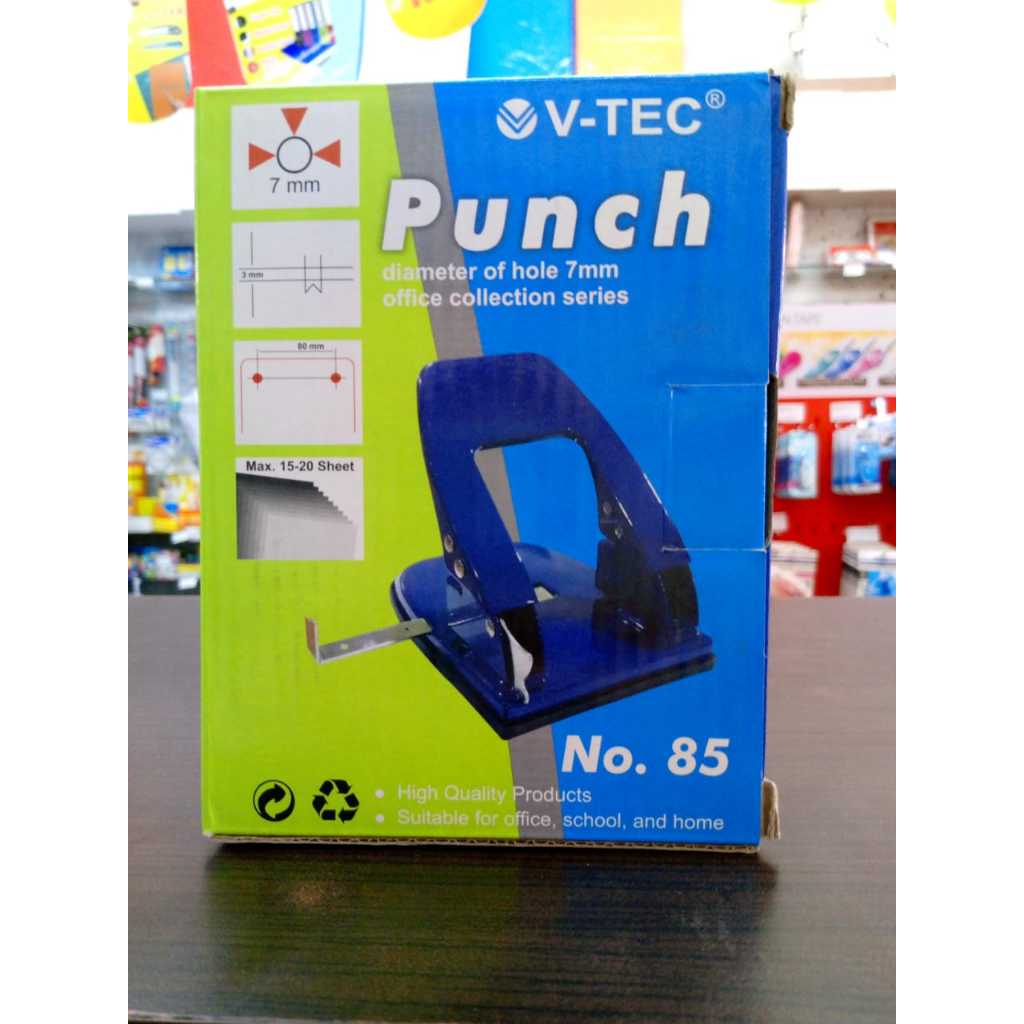 

Pembolong Kertas V - Tec / V - Tec Punch No. 85