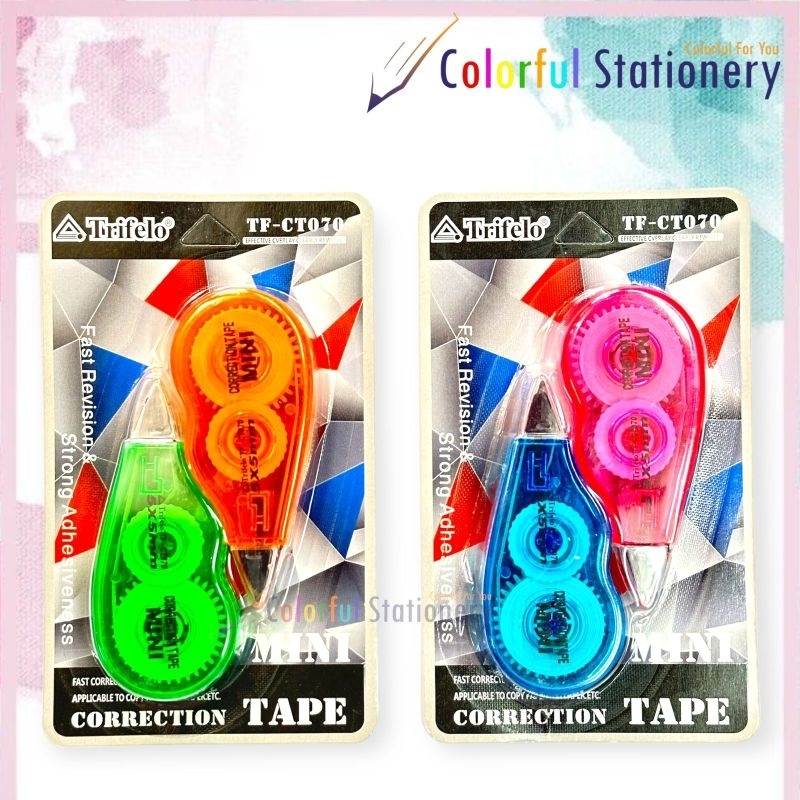

Correction Tape/Tip X Kertas Trifelo TF CT-070