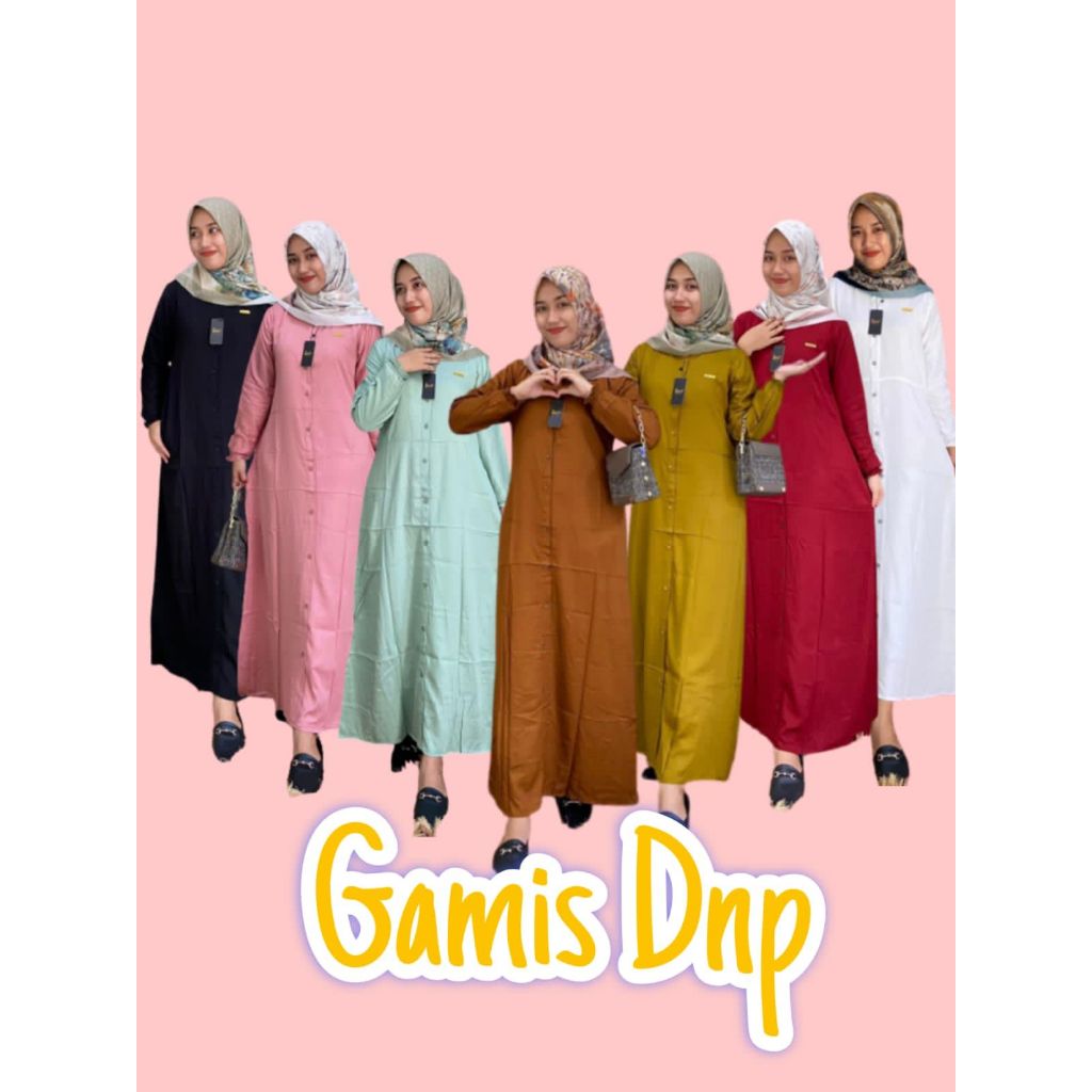 GAMIS DNP SERI 4 , DAN SERI 5  GAMIS DNP, DRESS DNP , GAMIS KATUN RAYON