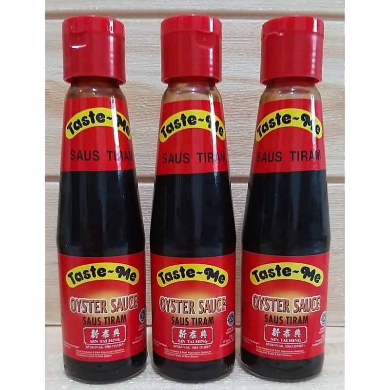 

Taste Me Saus Tiram 250gr / Taste Me Oyster Sauce / Saos Tiram