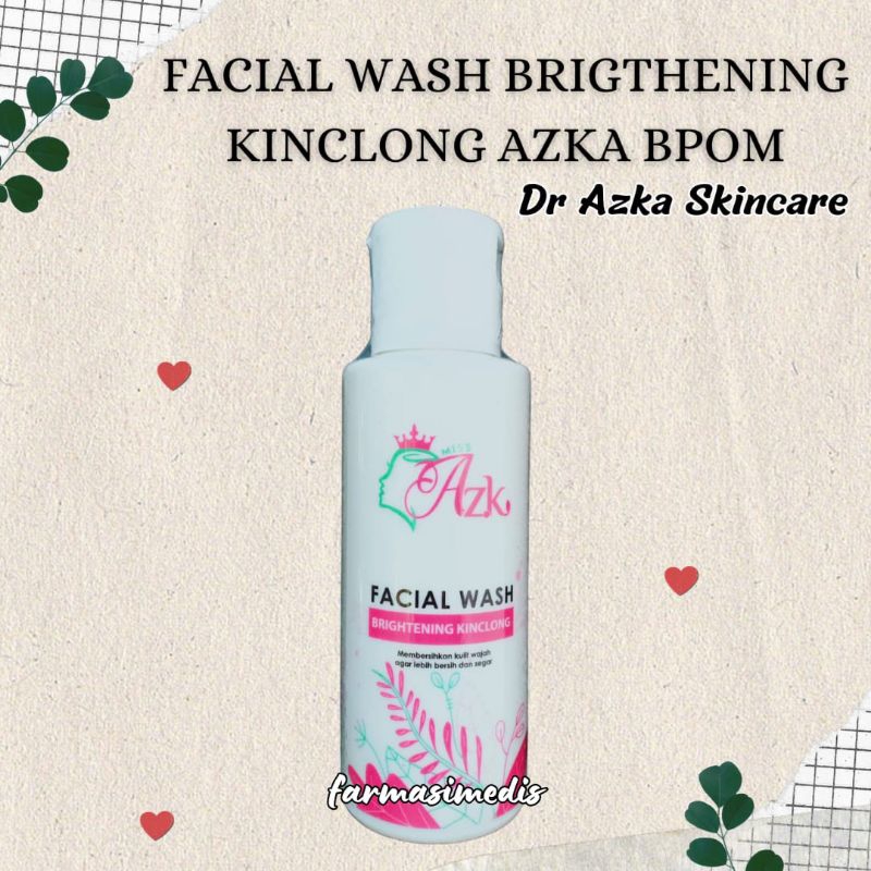 AZKA BEAUTY FACIAL WASH BPOM