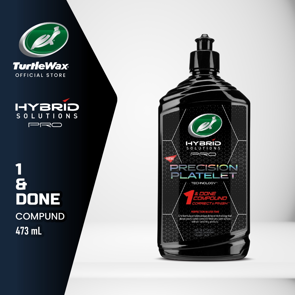 Turtle Wax - Hybrid Solutions PRO 1 & Done Profesional Polishing Compound Hibrida Penghilang Baret M