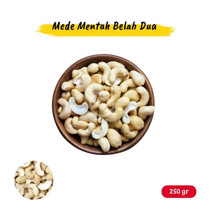 

Kacang Mede Belah 250gr