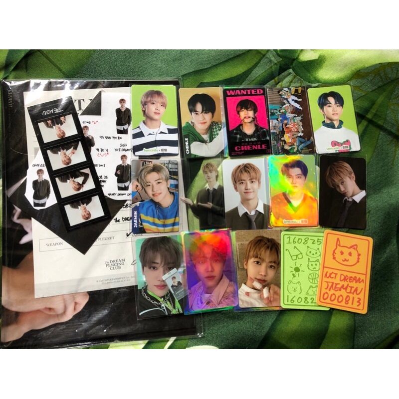 OFFICIAL photocard murah nct dream jaemin chenle mark haechan