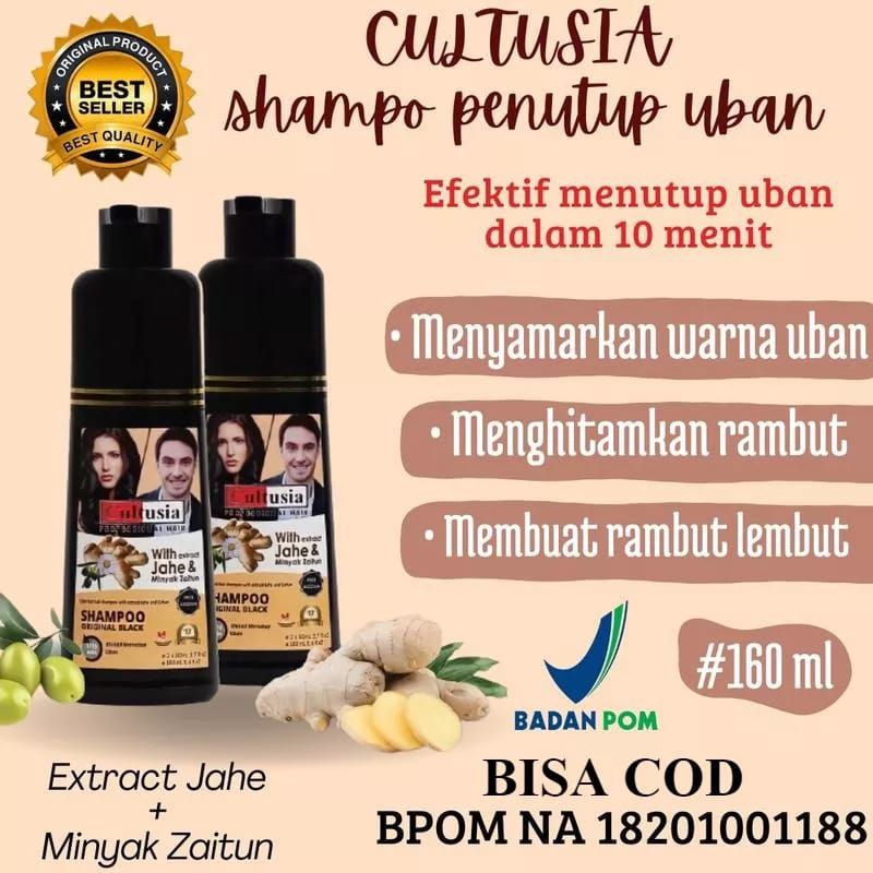 cultusia shampo jahe original