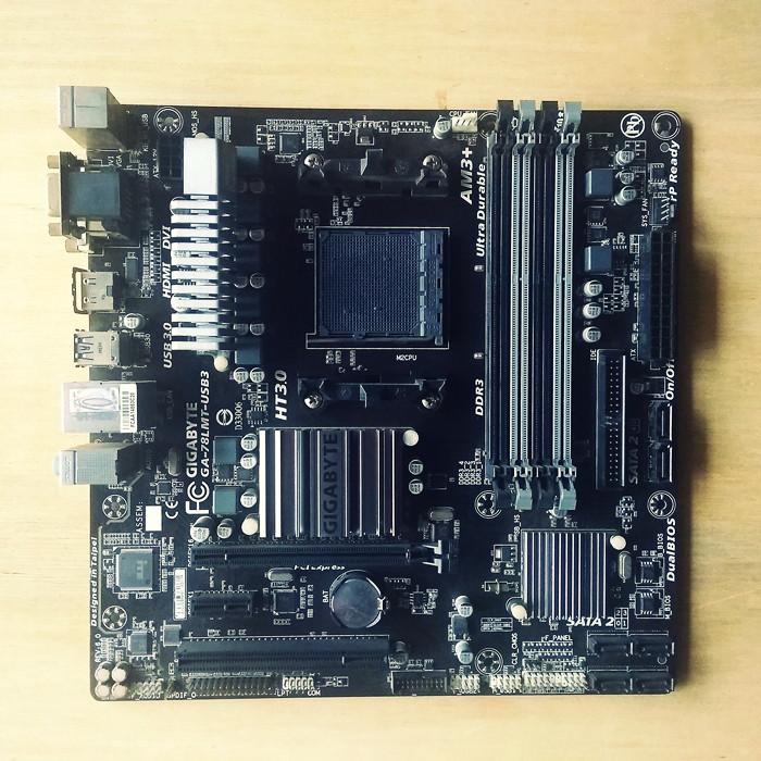 Motherboard AMD AM3+ Plus Brand Gigabyte GA78LMT-USB3