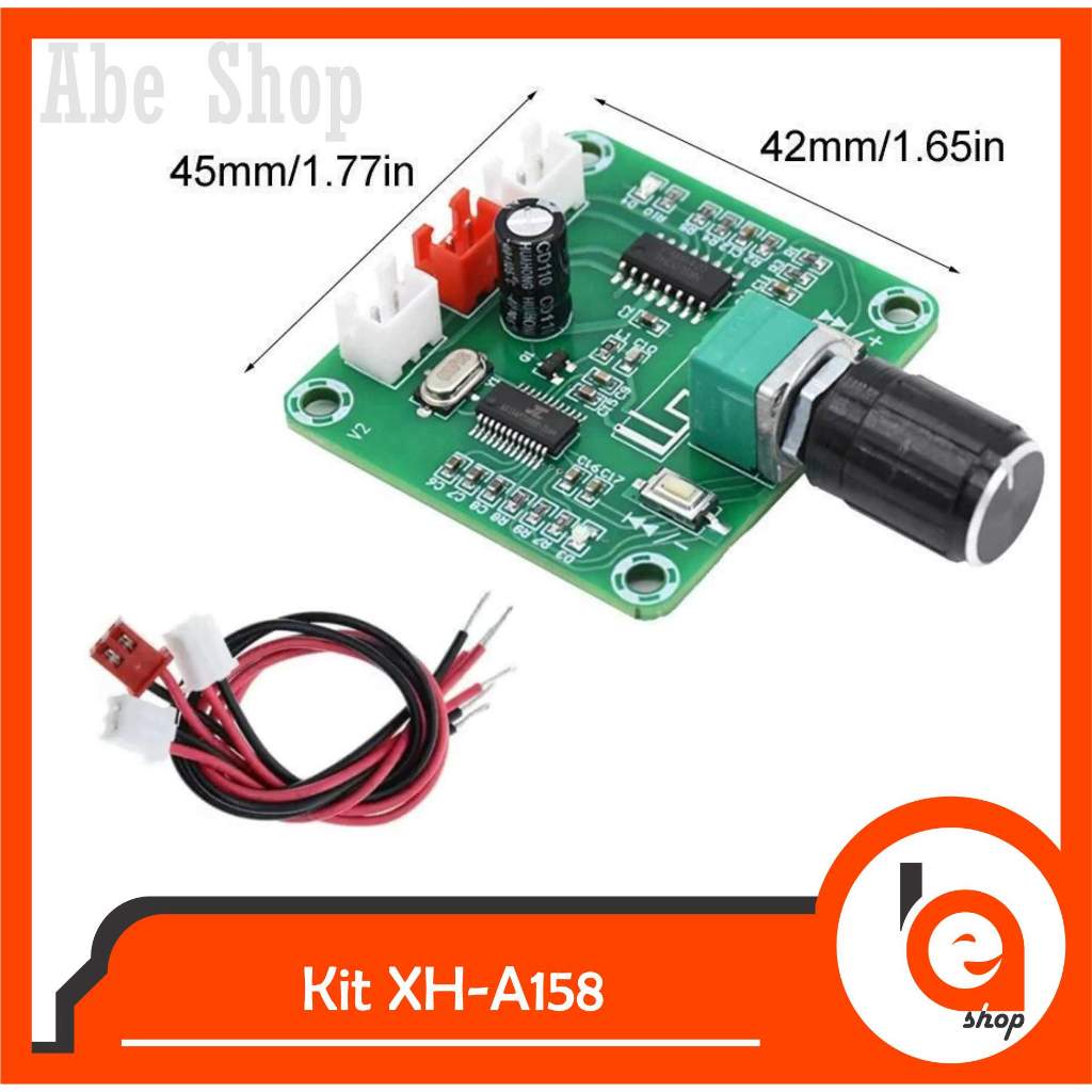 Modul XH-A158 PAM8403 Bluetooth Audio Amplifier DC 5V Class D Board 5.0 Power Amplifier 2x 5W