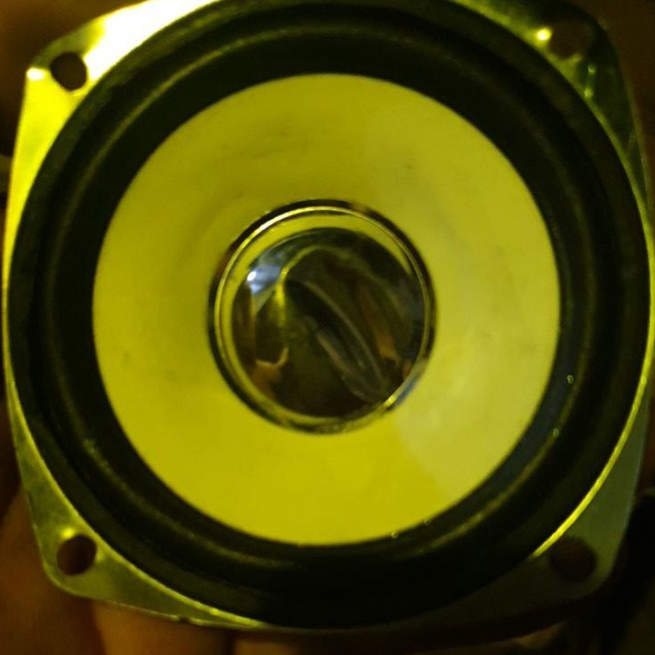 ☇✯✱ Speker 3 inch fullrange 3 ohm 5 watt minus conus penyok