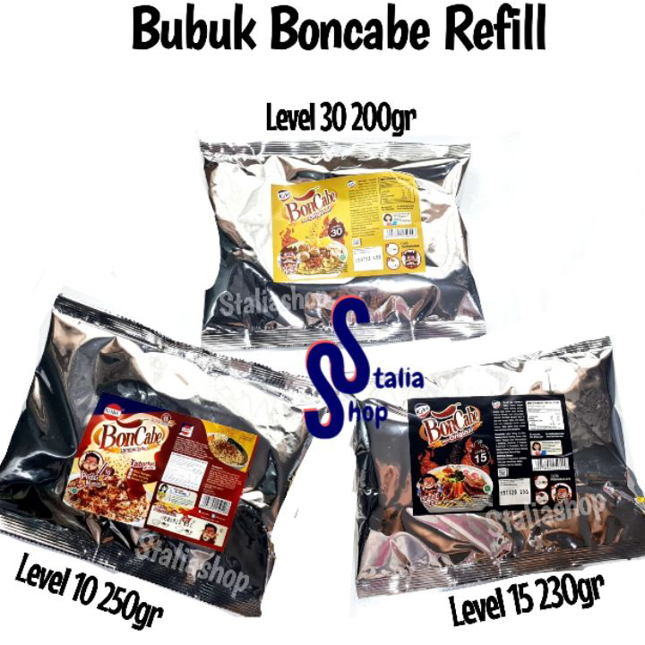 

➧➣✩✸ Bubuk Boncabe Level 30 Boncabe Kiloan Level 15 Level 10 250gr