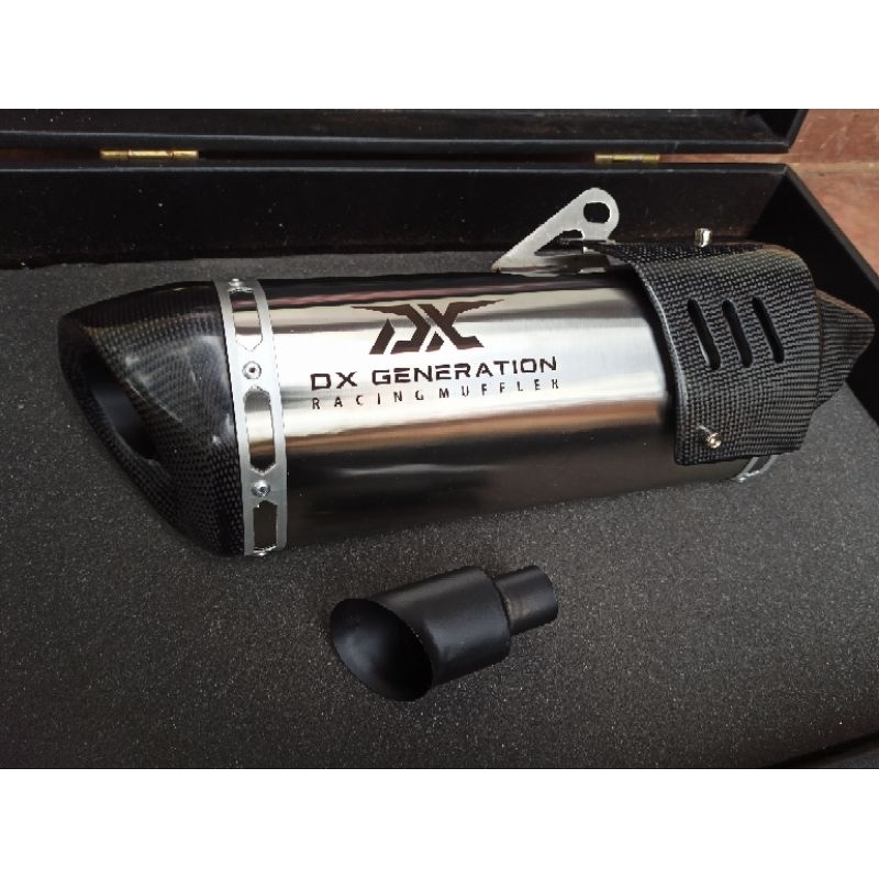 Knalpot Racing DX generation racing tipe RvR Long SE Fullsistem ZX25R