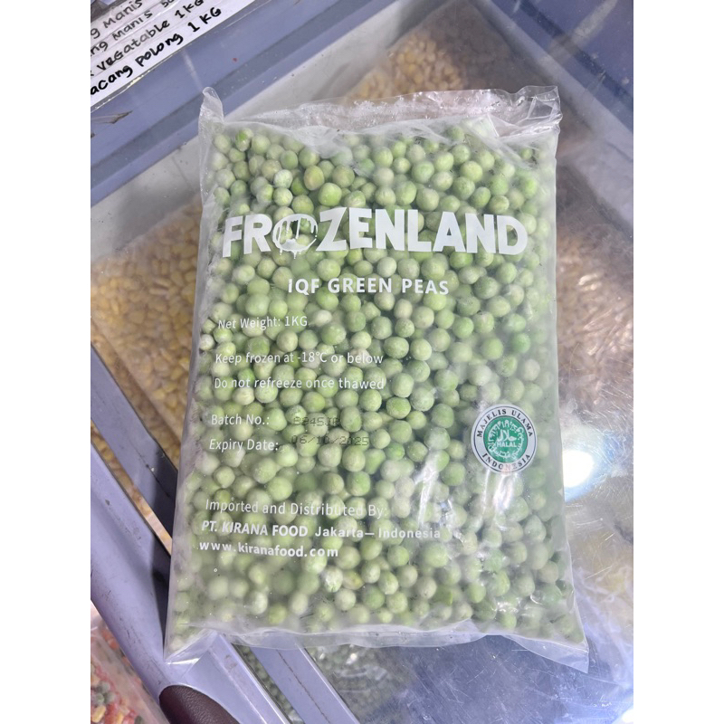 

FROZEND LAND KACANG POLONG 1KG