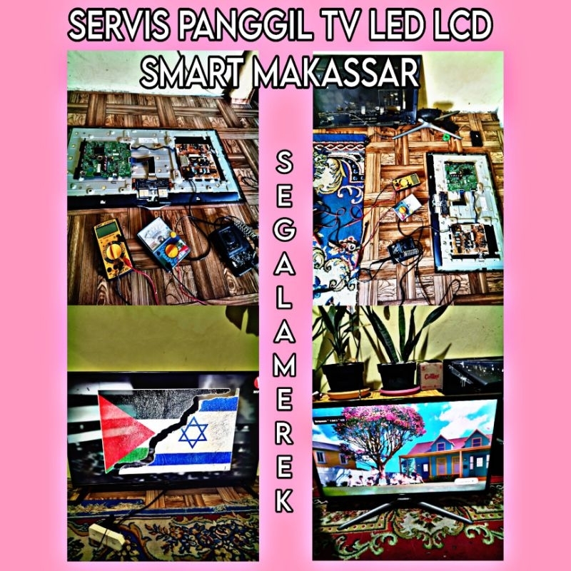 SERVIS PANGGIL TV LED LCD SMART TV MAKASSAR