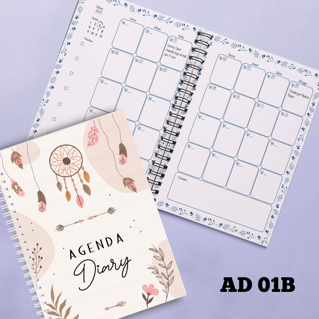 

Artomaringi Agenda Diary BELI 2 Buku GRATIS 1 PEN GEL AD01