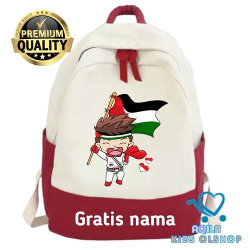 tas ransel backpack anak bendera palestine tas save palestina