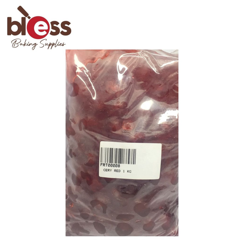

(ORIGINAL) CHERRY GUNDUL MERAH GREEN / TOPPING CAKE CERI REPACK 1 KG