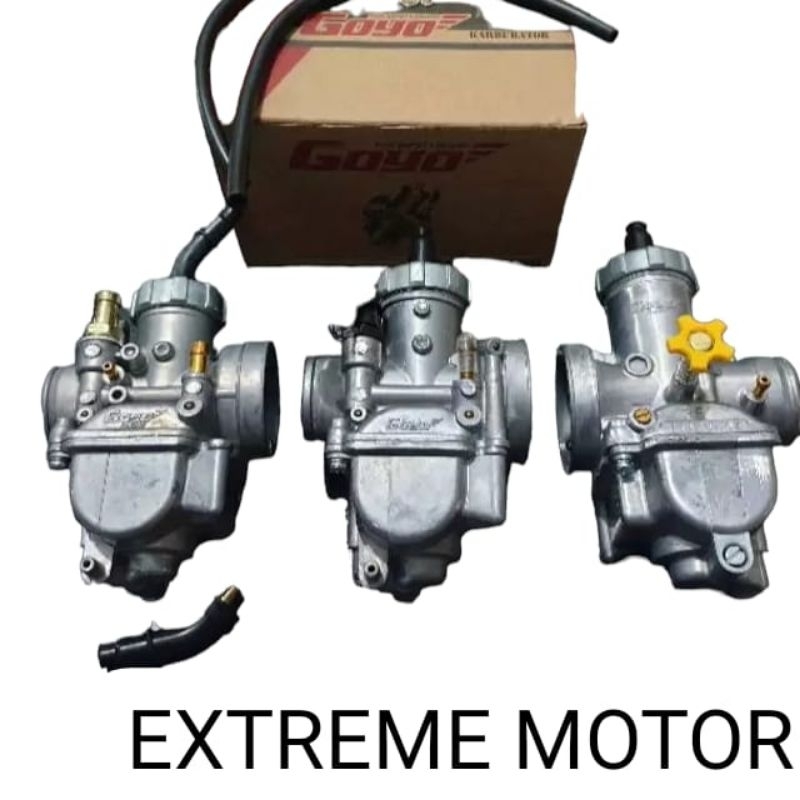karburator goyo original  pe 28 pe 26 pe 24 karbu bahan bakar per 28 pe26 pe24 universal untuk motor