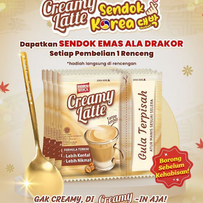 

➼➳✿✯ Torabika Creamy Latte isi 10sachet Exp May 2024