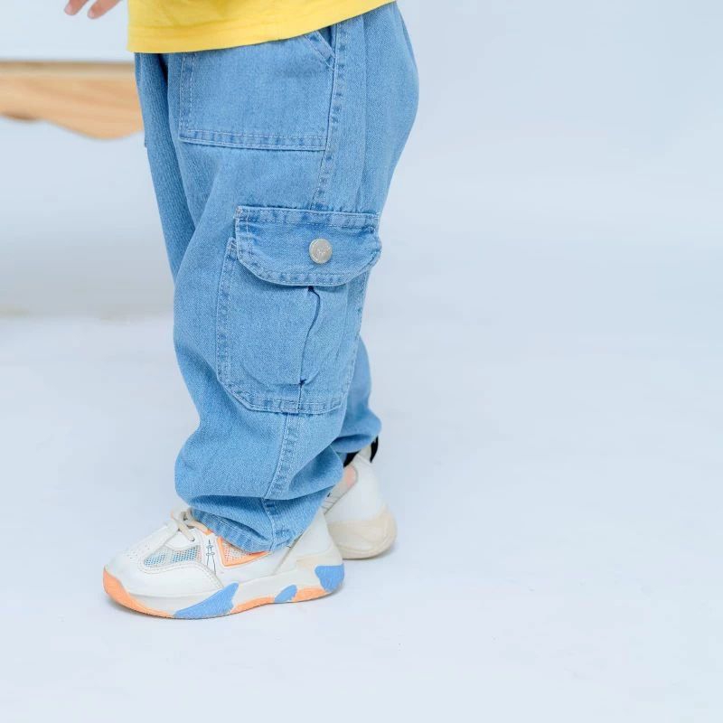 Celana Jeans  Cargo Anak Usia 1 Sampai 7 Tahun