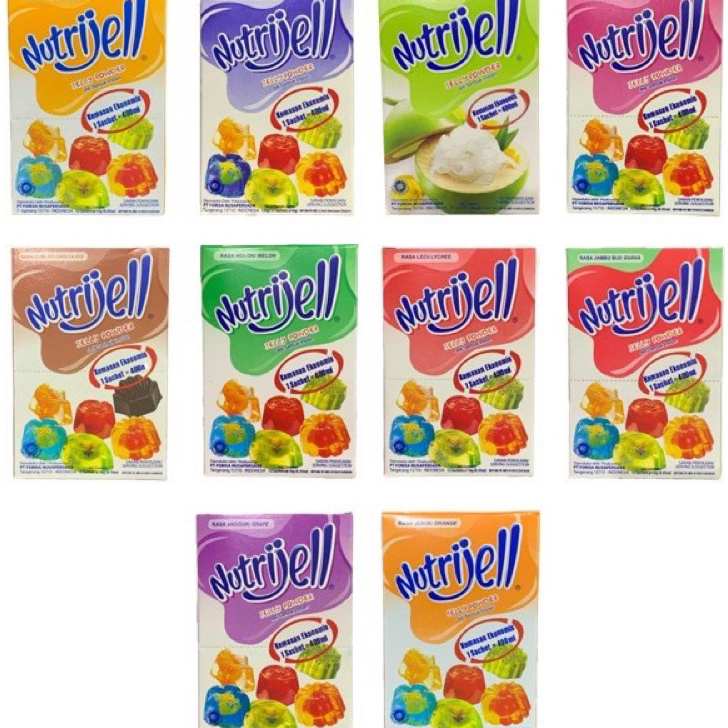 

Sale NUTRIJELL 15 GR / BUBUK AGAR JELLY PUDDING INSTAN NUTRIJEL ➾❃❇