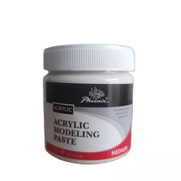 

Bayar Di Tempat phoenix acrylic / akrilik modelling paste 250 ML