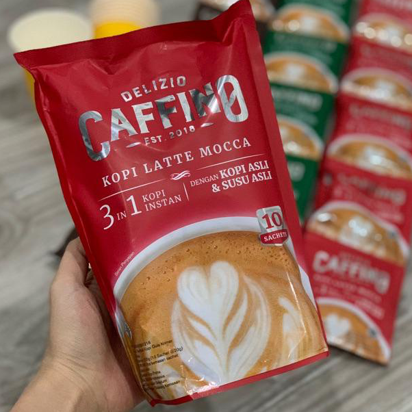 

Promo [10 Sachets] Caffino Kopi Latte Coffee Instant Pouch 20gr Cafino Late Classic 10 Saset 20g Kopi Bubuk Instan Choco Hazelnut 20 g 10 Sachet Mocca Moccacino 20 gr Caffino BOLD Premium Terbaru