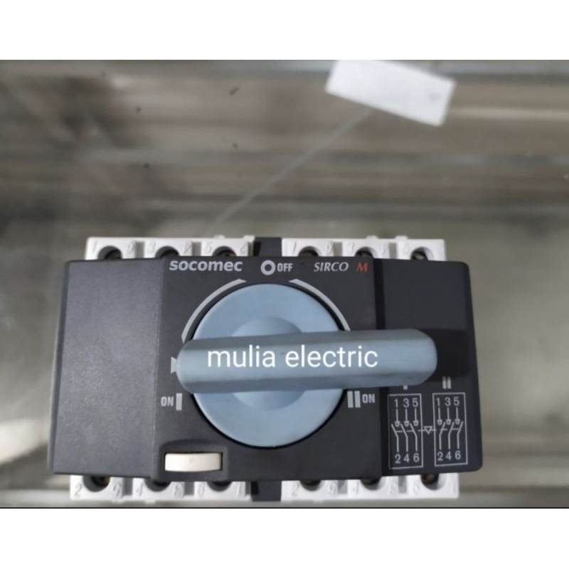 change over switch socomec 3pole 40a
