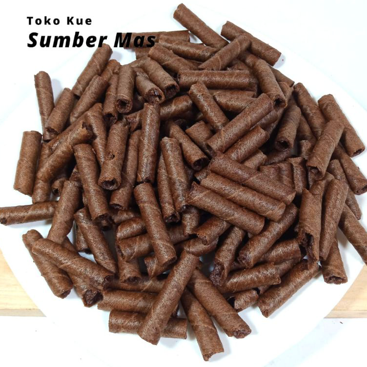 

Ready WAFER STIK MINI COKLAT 250 GR/ WAFER ROLL COKELAT/ KILOAN