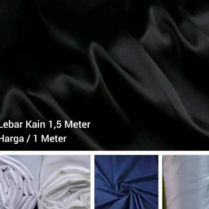 Diskon Kain Hitam / Kain Hitam Polos / Kain Satin Background /Kain Background / Kain Backdrop