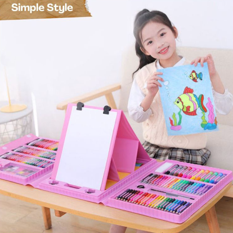

Promo Crayon Anak Pengasah 208pcs Set Alat Menggambar Melukis Anak-Anak Krayon Best Terlaris