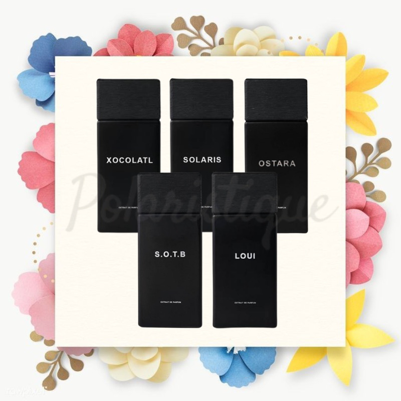 Saff & Co Saff and Co Extrait de Parfum 30ml SOTB S.O.T.B Xocolatl Solaris Loui Ostara 30ml Full Siz