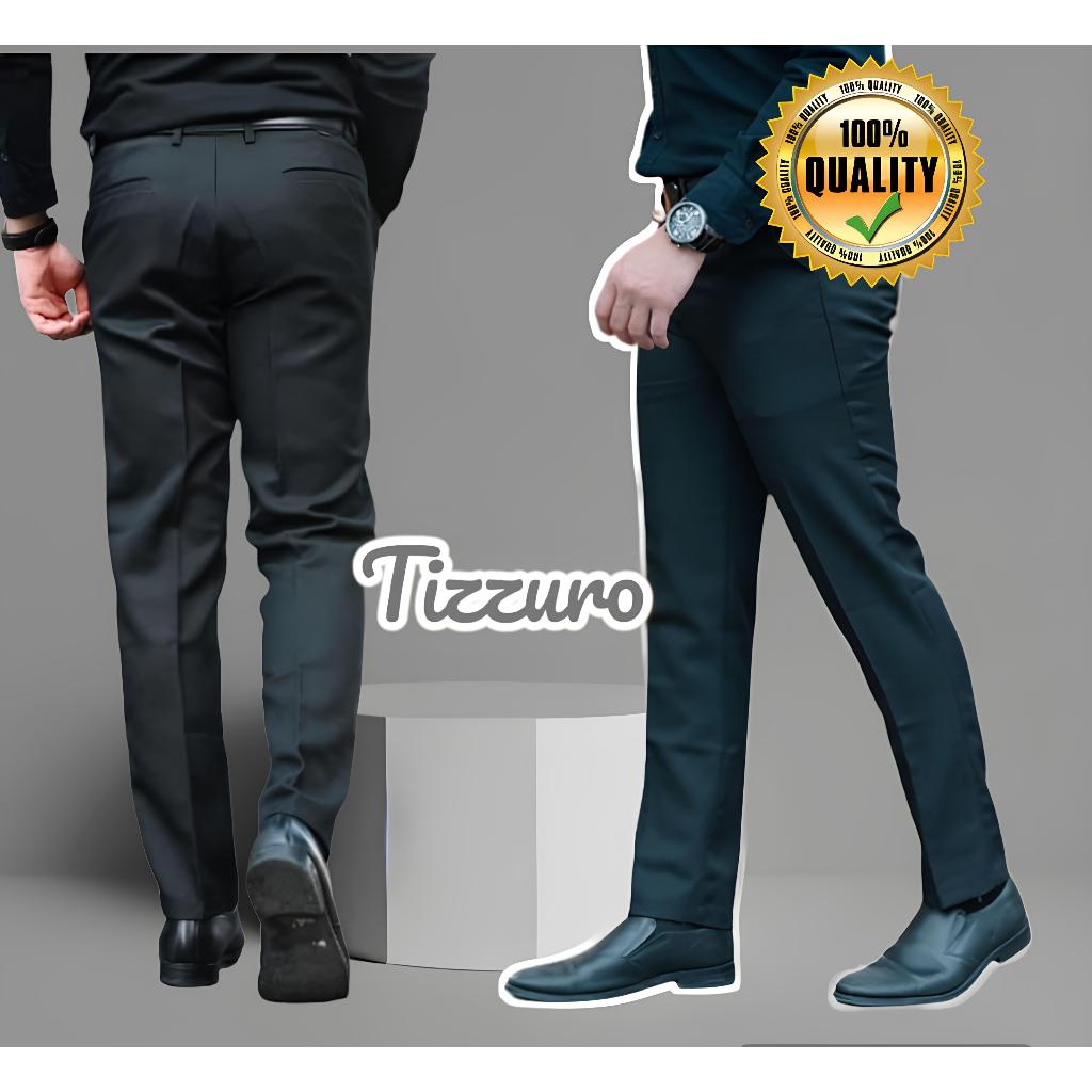 Celana formal pria, celana pria slim fit, celana kerja pria, celana kantor slim fit