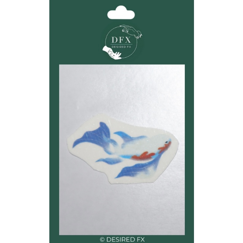 [PRODUK LOKAL] TATO TEMPORER COLORFUL KOI | TATO IKAN TEMPORER | FISH TATTOO | KOI TATTOO | IKAN KOI