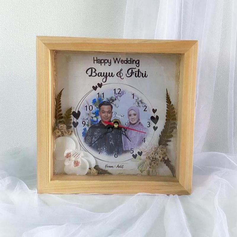 Frame 3D Custom / Frame Rustik / Frame LED / Kado Aesthetic / Bingkai Foto / Kado Anniv / Kado Pigur